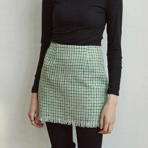 Storets Tweed Mini Skirt